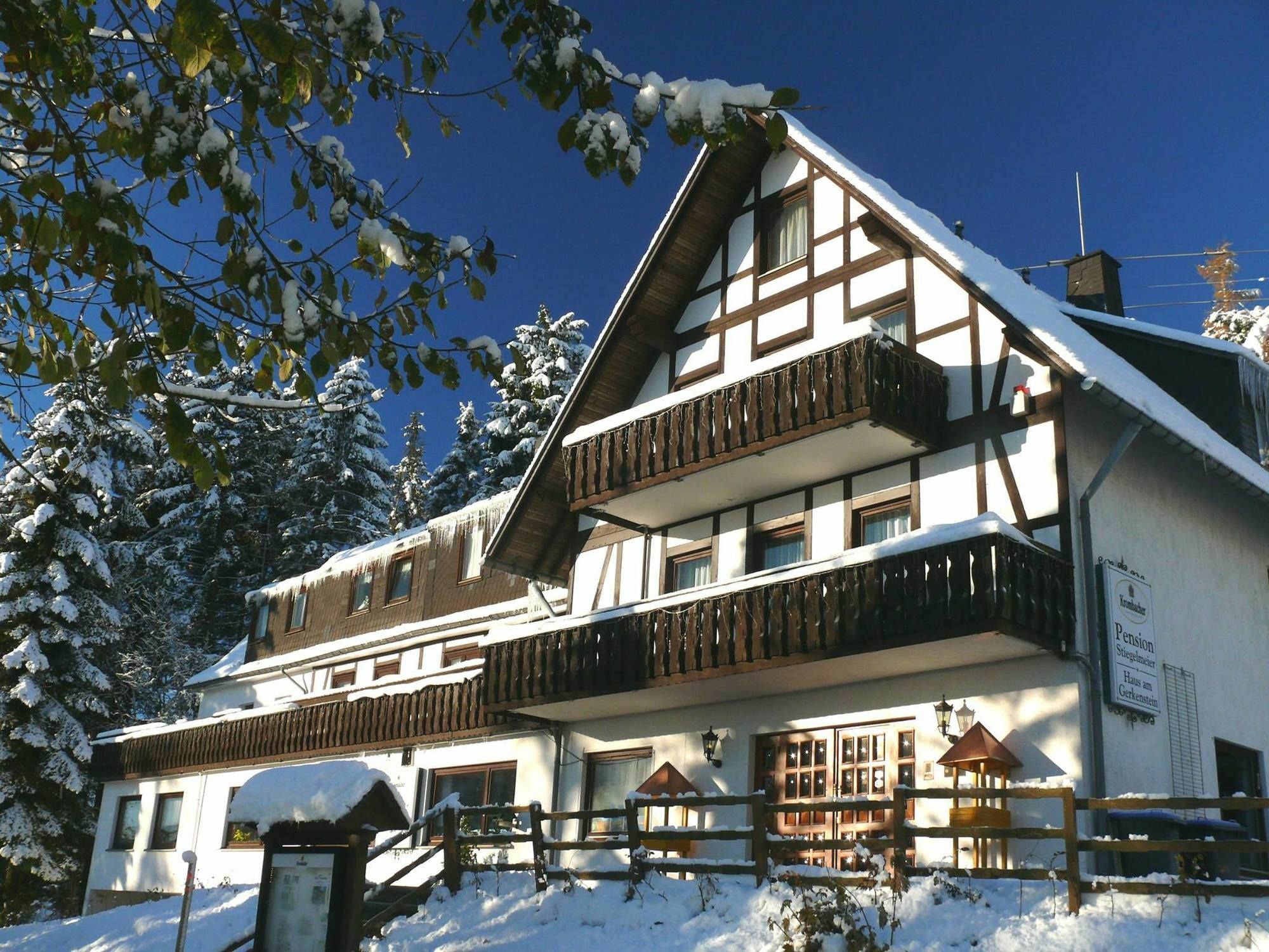 Pension Stiegelmeier Winterberg Esterno foto